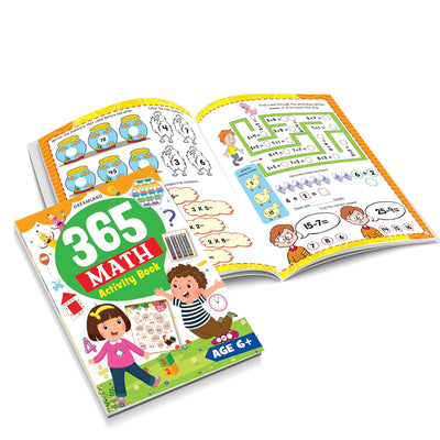 365 Activity Books Pack for Kids Age 6- 8 years by Dreamland Publications [Paperback]