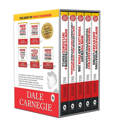 The Best of Dale Carnegie by Dale Carnegie (Set of 5 Books) Dale Carnegie [Paperback]