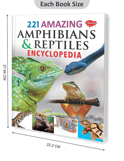 221 Amphibians and Reptiles Encyclopedia by Sawan, Manoj Publications Editorial Board & Sahil Gupta [Paperback]