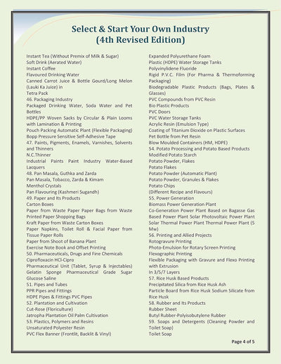 Select & Start Your Own Industry [Paperback]