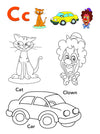 ABC Copy Colouring Book [Paperback]