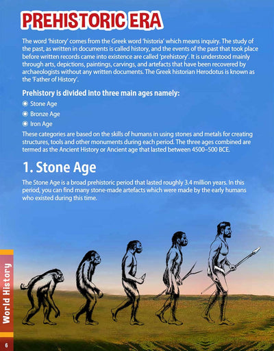 World History Children's Encyclopedia by Team Pegasus [Hardcover]