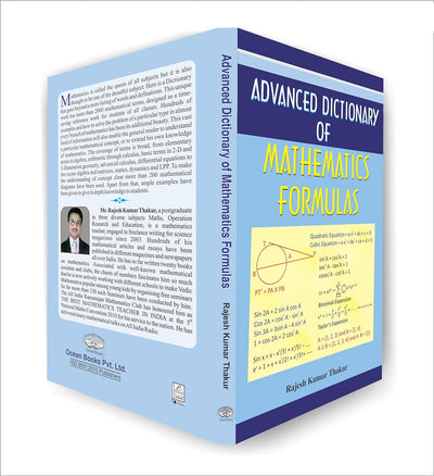 Advanced Dictionary of Mathematics Formulas by Rajesh Kumar Thakur [Paperback]