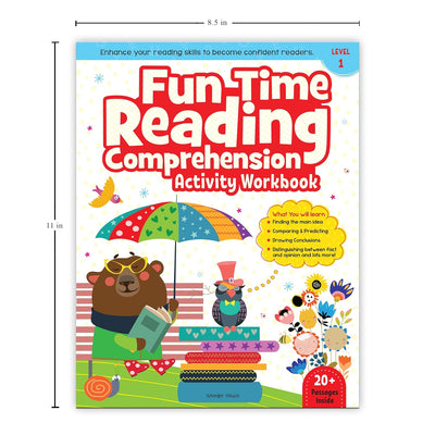 Fun Time Reading Comprehension - Activity Workbook [Paperback]