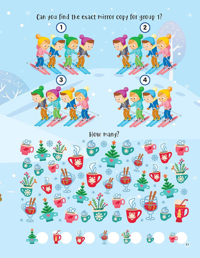 555 Stickers, Holiday and Play [Paperback]
