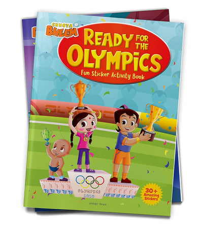 Chhota Bheem - Ready for the Olympics by Wonder House Books [Paperback]