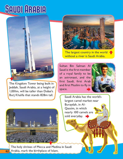 365 Facts on Around the World Book for Children [Paperback]