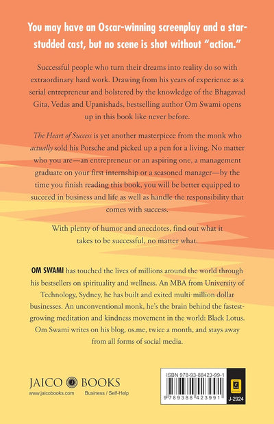 The Heart of Success by Om Swami [Paperback]