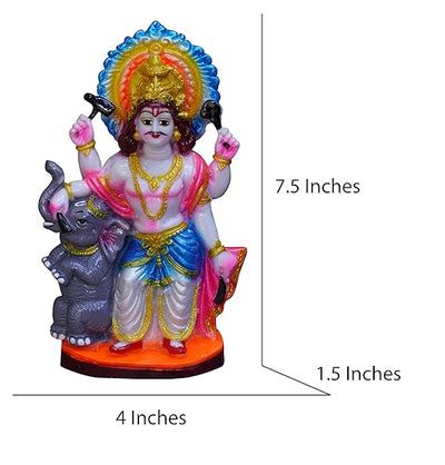 Lord Vishwakarma Idol For Office, Shop, Workshop Puja Idol