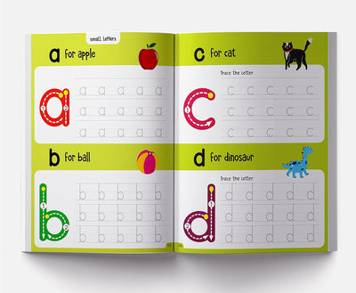 All in one - Learn to write: Capital letters, Small letters, Numbers 1-100, Hindi Varnmala (Paperback)