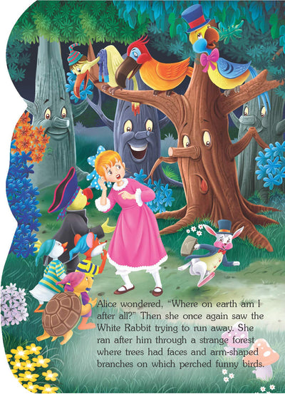 Alice in Wonderland by Dreamland Publications [Board book]