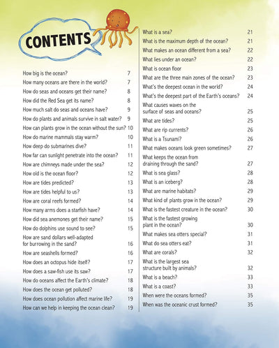 Amazing Questions & Answers Seas & Oceans by Om Books Editorial Team [Paperback]
