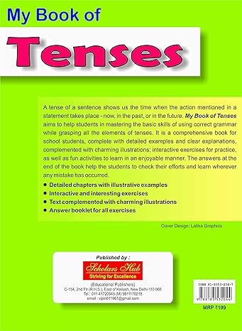 My Book of Tenses [Paperback]