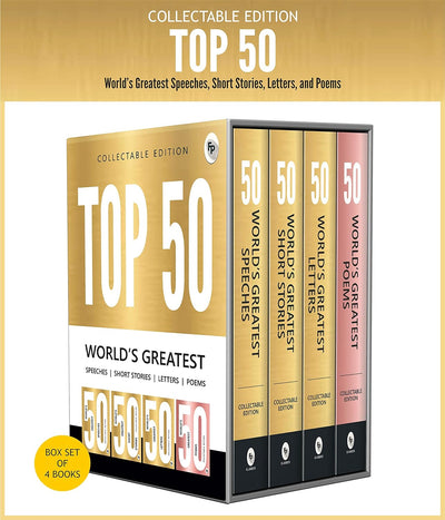 Top 50 World’s Greatest Short Stories - Set of 4 Books [Paperback]