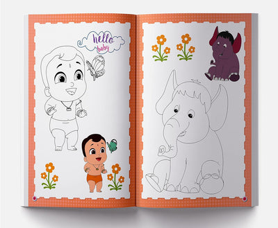 Mighty Little Bheem - Little Dreamer Coloring Book by Wonder House Books [Paperback]
