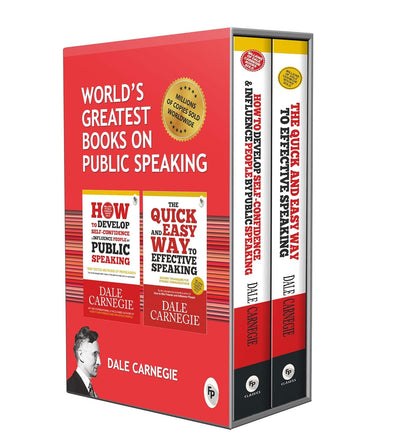 World’s Greatest Books on Public Speaking (Set of 2 Books) by Dale Carnegie [Paperback]