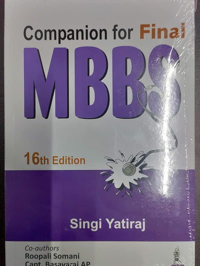 Companion for Final MBBS by Singhi Yatiraj [Paperback]