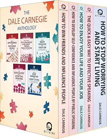 The Dale Carnegie Anthology by Dale Carnegie Set of 5 Books [Paperback]