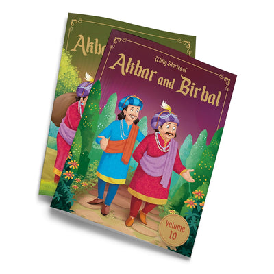 Witty Stories of Akbar and Birbal Collection of 10 Books [Paperback]