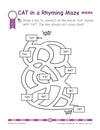 Phonics & Vocabulary: Pre Kindergarten Workbook [Paperback]