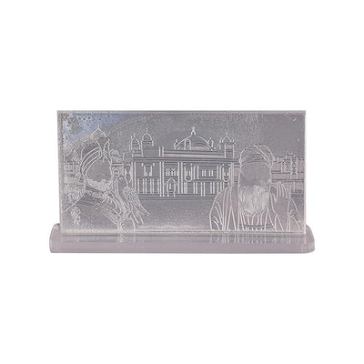 Guru Nanak Dev Ji & Guru Govind Singh Ji Figurine for Car Dashboard Home & Office Decor