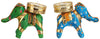 Handcrafted Recycled Material Elephant Tealight Candle Holder for Diya Home Decoration