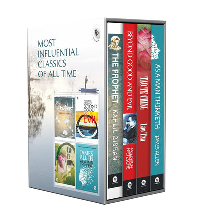Most Influential Classics of All Time (Set of 4 Books) by Kahlil Gibran Lao Tzu, Friedrich Nietzsche, James Allen [Paperback]