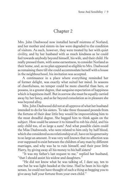 Sense and Sensibility - Unabridged Classics for Children by Jane Austen [Paperback]