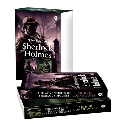 The Best of Sherlock Holmes by Sir Arthur Conan Doyle Set of 2 Books [Paperback]