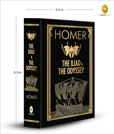 HOMER: The Iliad and The Odyssey [Hardcover]