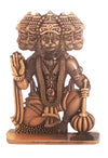 Hindu Gods : Metal Hanuman Idol Antique Panchamukhi Anjaneya Showpiece for Car Dashboard/Home Decor/Living Room/Pooja/Work Table/Gifts/Return Gifts/Festivals