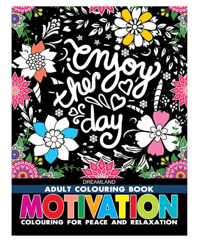 Motivation- Colouring Book for Adults [Paperback]