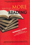How to Get More Out of Your Reading by Norman Lewis [Paperback]