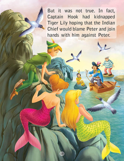 Peter Pan Illustrated Story Book for Children by Dreamland Publications [Paperback]