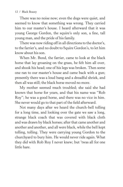 THE ORIGINALS BLACK BEAUTY by Anna Sewell [Paperback]