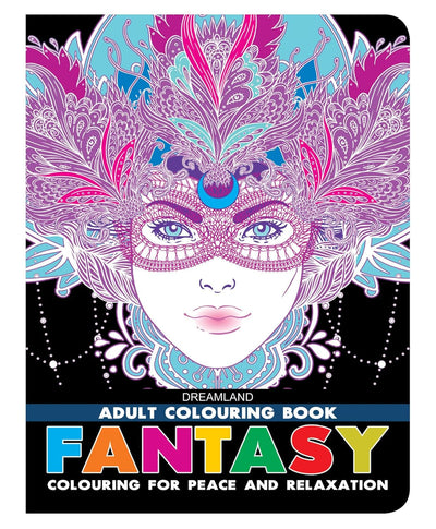 Fantasy- Colouring Book for Adults [Paperback]