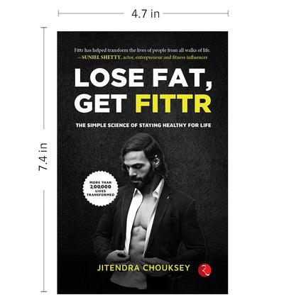 LOSE FAT, GET FITTR by Jitendra Chouksey [Paperback]