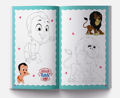 Mighty Little Bheem - Little Dreamer Coloring Book by Wonder House Books [Paperback]