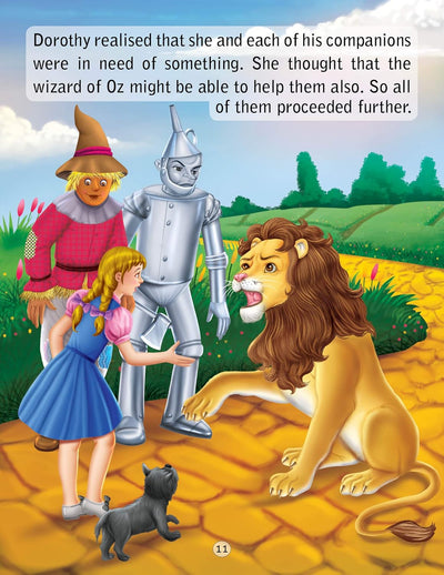 The Wizard of OZ Illustrated Story Book for Children Age 2-6 years by Dreamland Publications [Paperback]