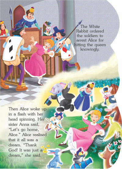 Alice in Wonderland by Dreamland Publications [Board book]