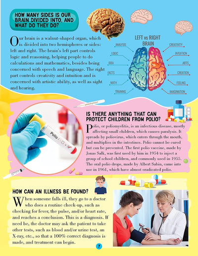 Human Body Encyclopedia for Children [Paperback] All About Trivia Questions and Answers