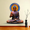 Vinyl Gautam Buddha Brown Wall Sticker Ideal for Kids Room, Living Room, Bedroom, Office Bedroom, Nursery Wall Decoration for Baby Boy, Girl Room Dcor (24 * 20 inches)