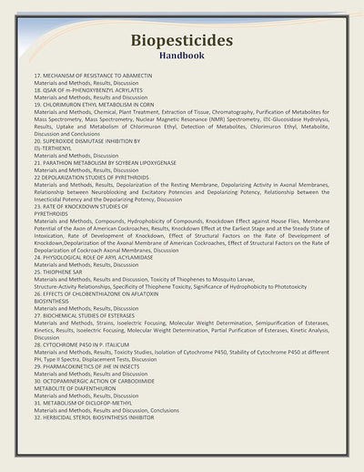 Biopesticides Handbook by NPCS Board of Consultants & Engineers [Hardcover]