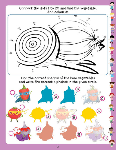 Play with Sticker - Vegetables [Paperback]