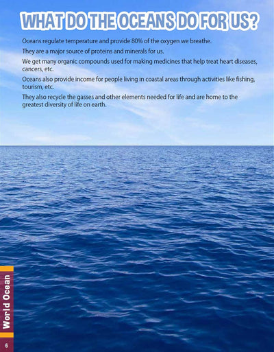 Ocean World Children's Encyclopedia by Team Pegasus [Hardcover]