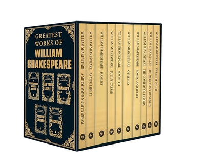 Greatest Works of William Shakespeare (Boxed Set of 10) [Paperback]