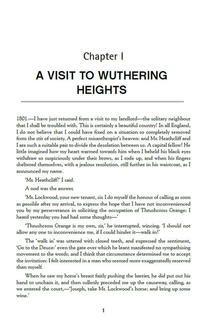 Wuthering Heights by Emily Bronte [Paperback]
