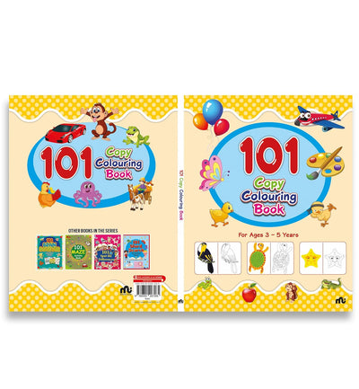 101 Copy Colouring Book [Paperback]