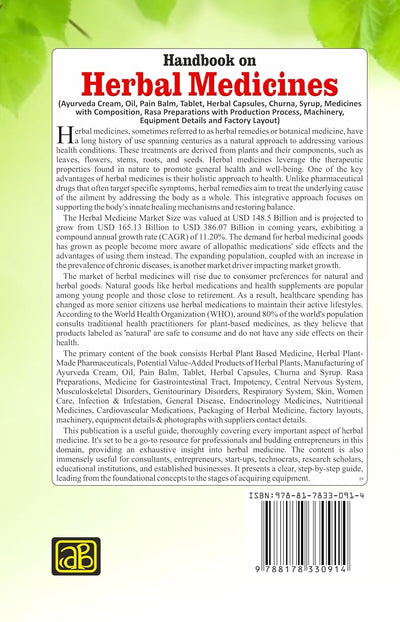 Hand Book on Herbal Medicines by H Panda [Paperback]