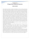 Handbook on Drugs from Natural Sources by H. Panda [Paperback]